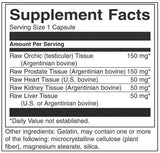 Raw Multi-Glandular For Men 450 mg 60 капсули - Feel You