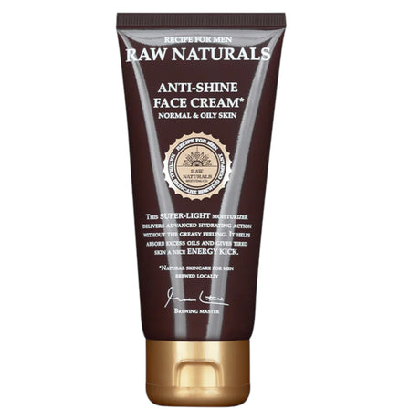 Raw Naturals, Anti-Shine, 100% vegan, Hydrating, Cream, For Face, 100 ml - Feel You
