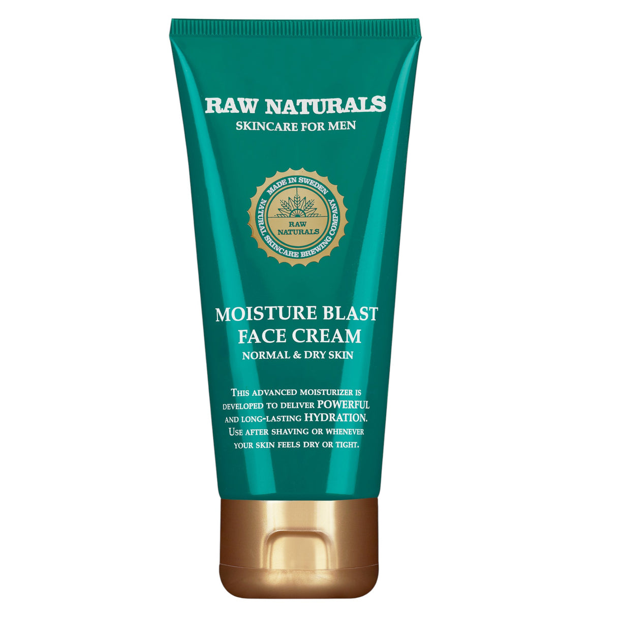Raw Naturals, Moisture Blast, 100% vegan, Hydration, Cream, For Face, 100 ml - Feel You