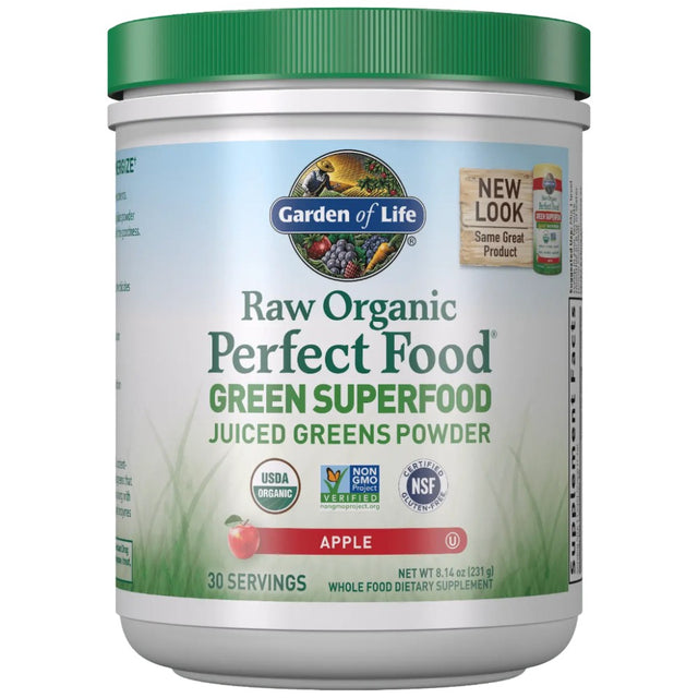 Raw Organic Perfect Food | Green Superfood - Apple - 231 грама - Feel You