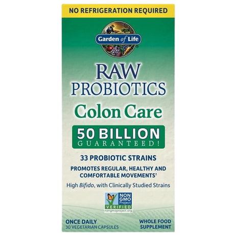 Raw Probiotics | Colon Care - 30 капсули - Feel You