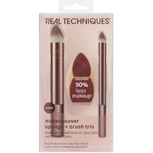 Real Techniques - Makeupsaver Sponge + Brush Trio - 0ml - Feel You