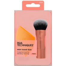 Real Techniques - Mini Travel Duo - Mini sada štětce a houbičky - 0ml - Feel You