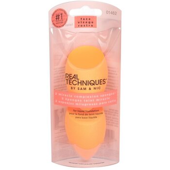 Real Techniques - Miracle Complexion Sponge - Make-up sponge 2 pcs - Feel You