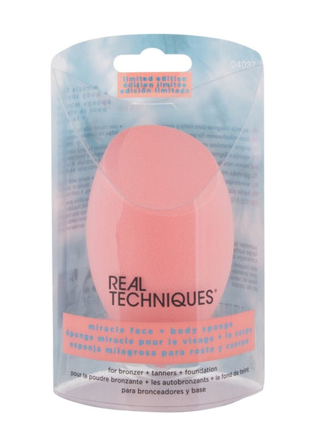 Real Techniques, Miracle Face + Body, Makeup Sponge - Feel You