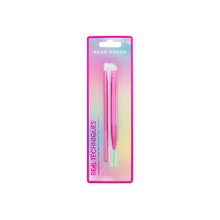 Real Techniques - Neon Dream Painted Liner + Brow Duo Brush - 1.0ks - Feel You