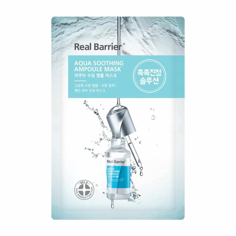 Realbarrier - Aqua Soothing Ampoule Mask, 28ml, 1 piece - Feel You