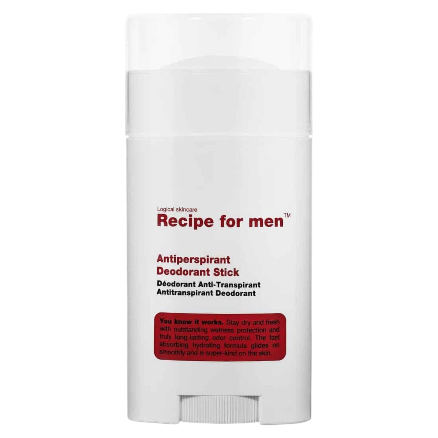 Recipe For Men, Antiperspirant Deodorant, Freshness, Deodorant Stick, For Men, 50 ml - Feel You