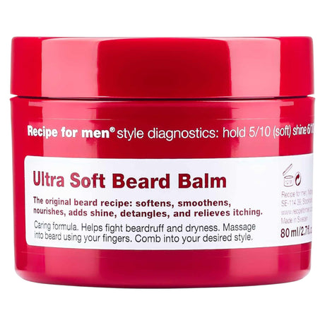 Recipe For Men, Ultra Soft Beard Balm, Beard Balm, Softening, 80 ml - Feel You