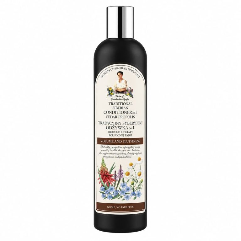 Recipes of Agafia - Traditional Siberian Conditioner No. 4 Flower Propolis, 550ml