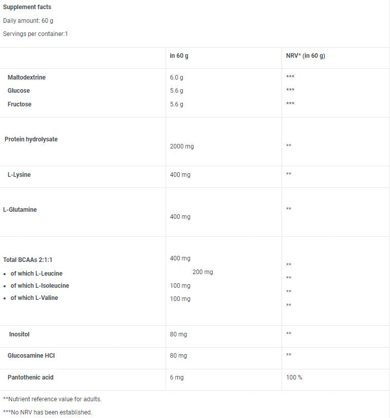 Recovery Gel Box / 24 x 60 g - Feel You