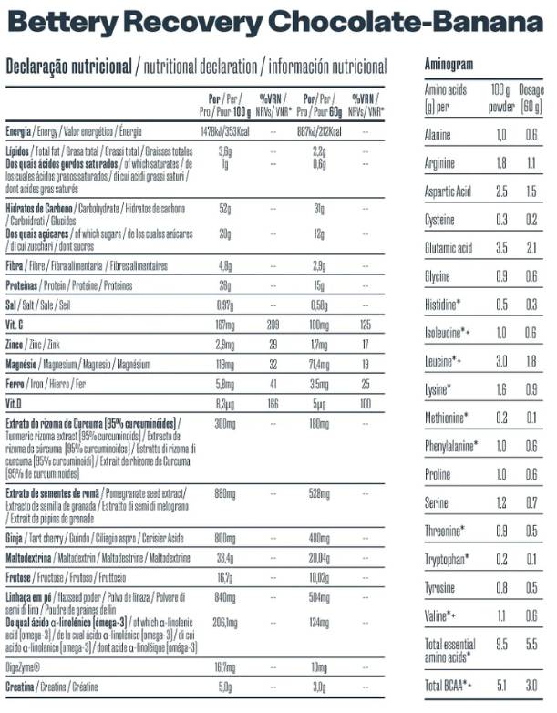 Recovery Instant Powder - 900 грама - Feel You