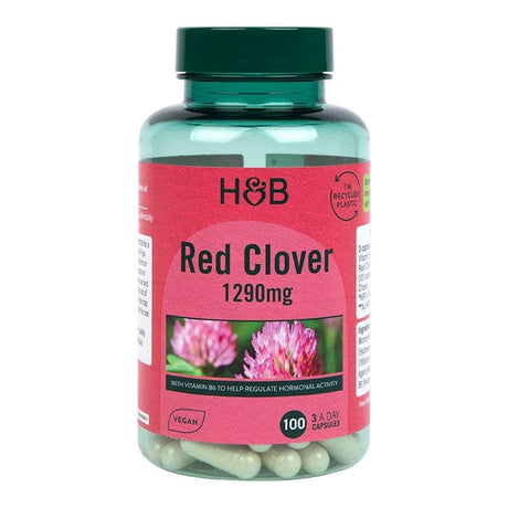 Червена детелина (Red Clover Blossoms) 430мг 100 капсули, H&B - Feel You