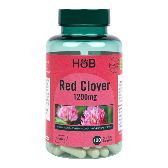 Червена детелина (Red Clover Blossoms) 430мг 100 капсули, H&B - Feel You