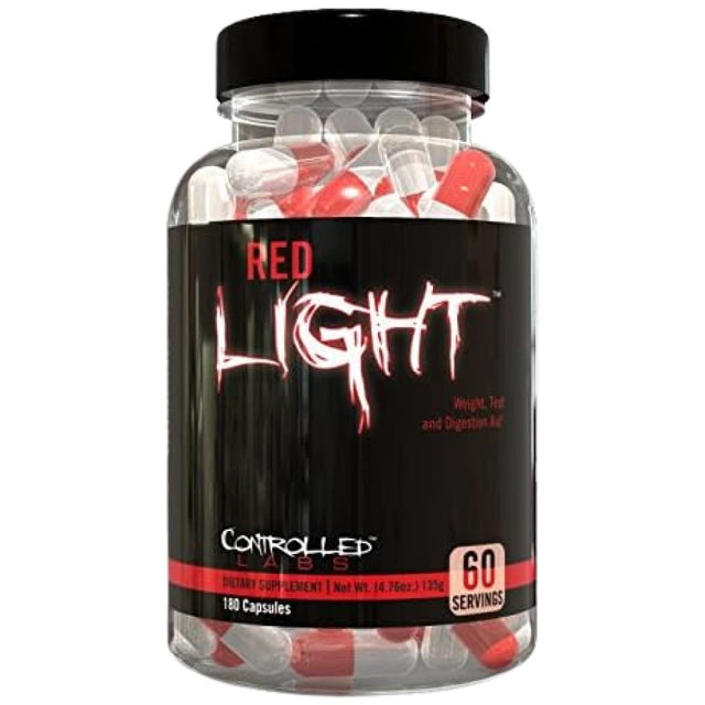 Red Light | Thermogenic Weight, Test & Digestive Aid - 180 капсули - Feel You