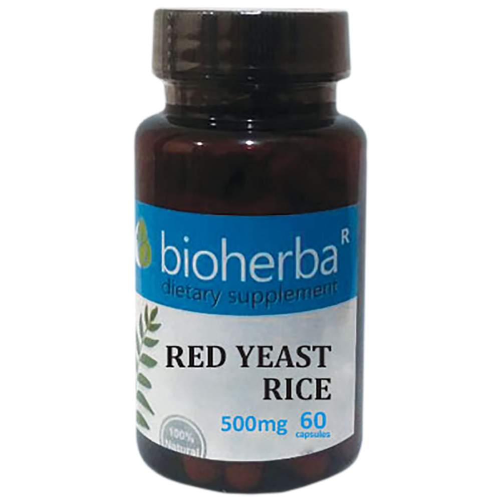 Red Yeast Rice 500 mg - 60 капсули - Feel You