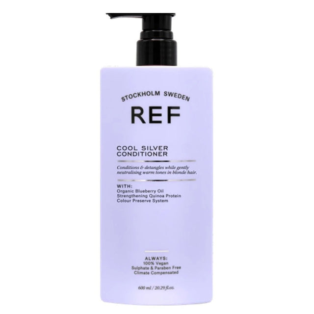 Ref Stockholm, Cool Silver, Sulfates-Free, Hair Conditioner, Neutralising Warm Tones, 600 ml - Feel You