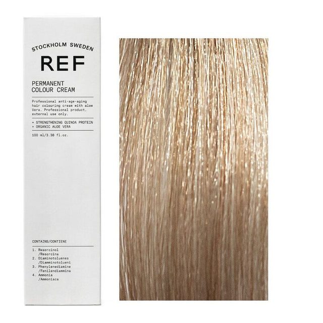 Ref Stockholm, Permanent Colour, Vegan, Permanent Hair Dye, 10.21 Extra Light Pearl Ash Blonde, 100 ml - Feel You