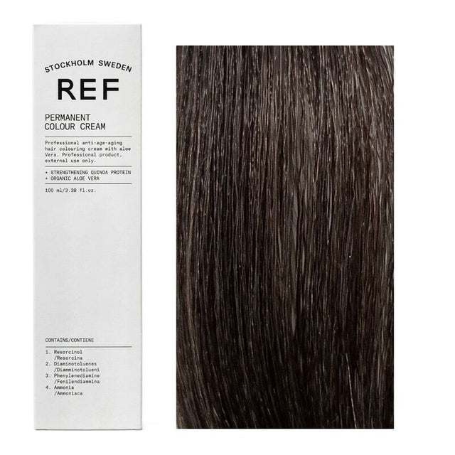 Ref Stockholm, Permanent Colour, Vegan, Permanent Hair Dye, 4.0 Brown, 100 ml - Feel You
