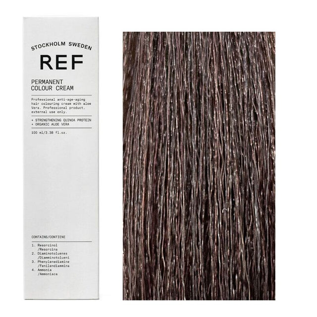 Ref Stockholm, Permanent Colour, Vegan, Permanent Hair Dye, 4.4 Copper Brown, 100 ml - Feel You