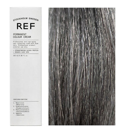 Ref Stockholm, Permanent Colour, Vegan, Permanent Hair Dye, 7.11 Medium Light Smoky Ash, 100 ml - Feel You
