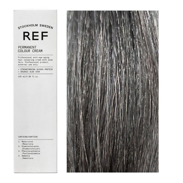 Ref Stockholm, Permanent Colour, Vegan, Permanent Hair Dye, 7.11 Medium Light Smoky Ash, 100 ml - Feel You