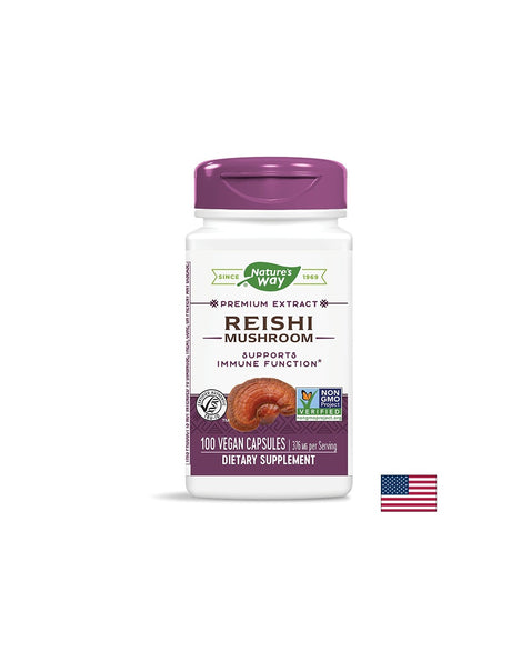 Reishi Mushroom/ Рейши 188 mg х 100 капсули Nature’s Way - Feel You