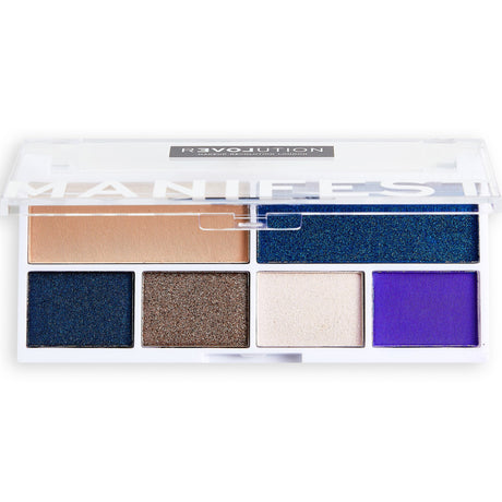 Relove By Revolution, Colour Play, Eyeshadow Palette, Manifest, 6 Shades, 0.65 g - Feel You