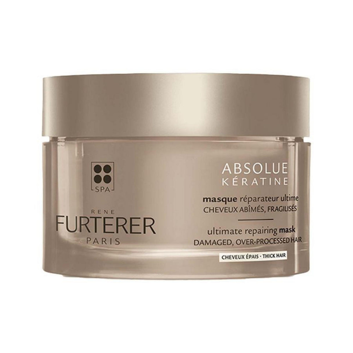 Rene Furterer, Absolue Keratine, Plant-Based, Hair Treatment Cream Mask, Repairs, 200 ml - Feel You