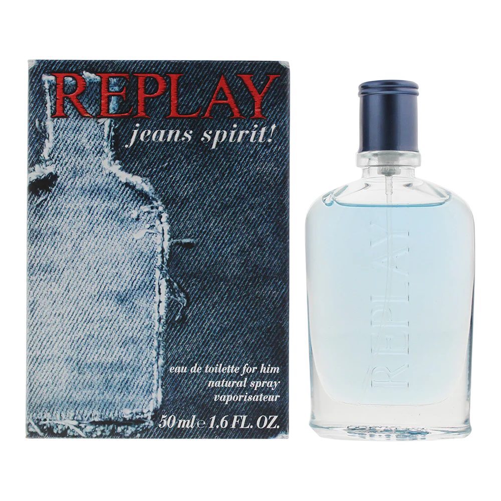 Replay, Jeans Spirit!, Eau De Toilette, For Men, 50 ml - Feel You