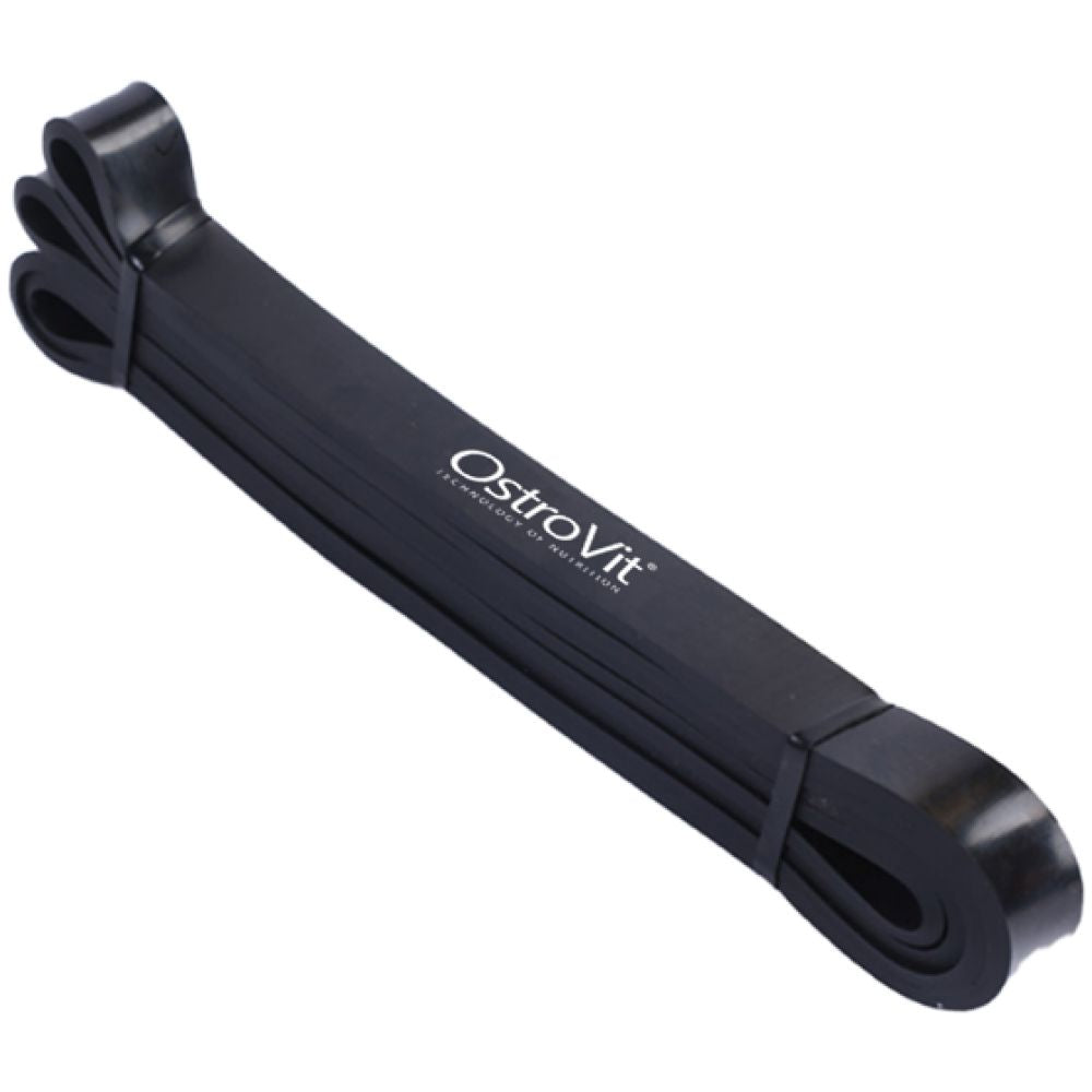 Тренировъчен ластик / лента за упражнения / Resistance Band Black / 11kg - 30kg - Feel You