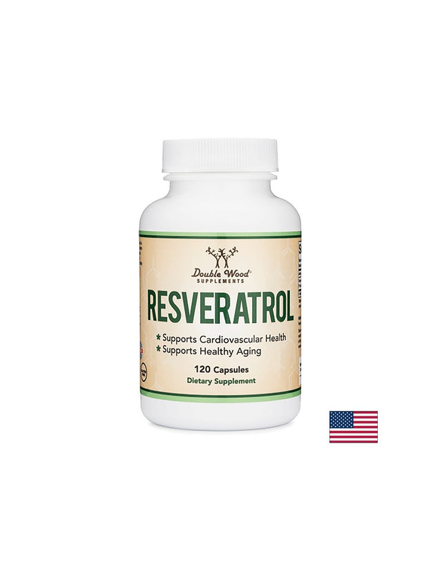 Resveratrol/ Ресвератрол, 120 капсули Double Wood - Feel You