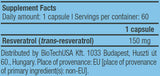 Resveratrol 150 mg / 60 Caps - Feel You