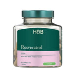 Ресвератрол (Resveratrol) 250мг с екстракт от червено вино 10мг 60 капсули HOLLAND & BARRETT - Feel You