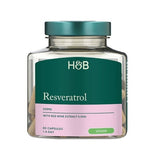 Ресвератрол (Resveratrol) 250мг с екстракт от червено вино 10мг 60 капсули HOLLAND & BARRETT - Feel You