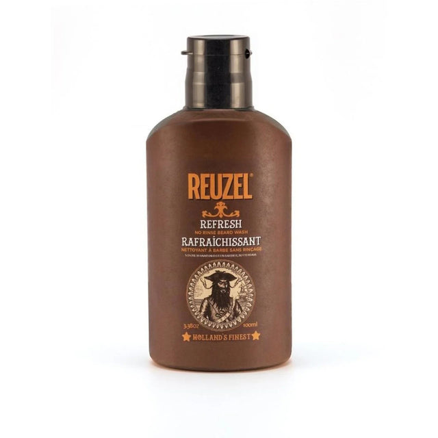 Reuzel, Refresh No Rinse, Beard Shampoo, Moisture And Shine, 100 ml - Feel You