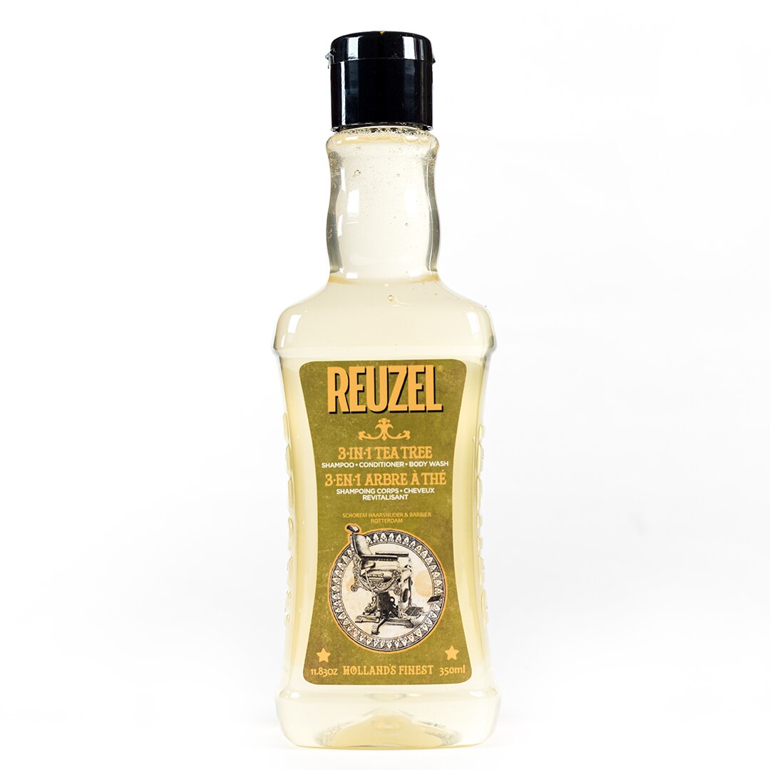 Reuzel, Reuzel, Tea Tree Oil, Hair Shampoo, Conditioner & Shower Gel 3-In-1, Moisturizing, 350 ml - Feel You