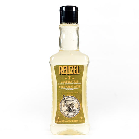Reuzel, Reuzel, Tea Tree Oil, Hair Shampoo, Conditioner & Shower Gel 3-In-1, Moisturizing, 350 ml - Feel You