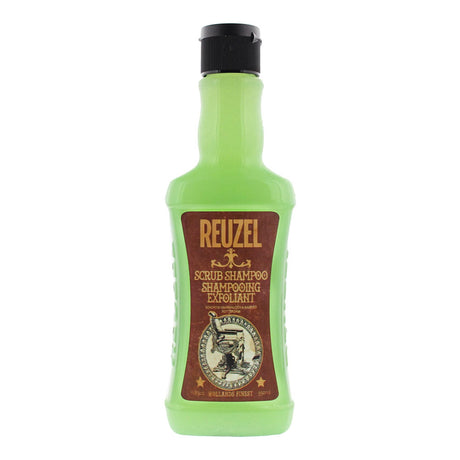 Reuzel, Scrub, Hair Treatment Shampoo, Deep Cleansing and Exfoliation, All Hair Types, 350 ml - Feel You