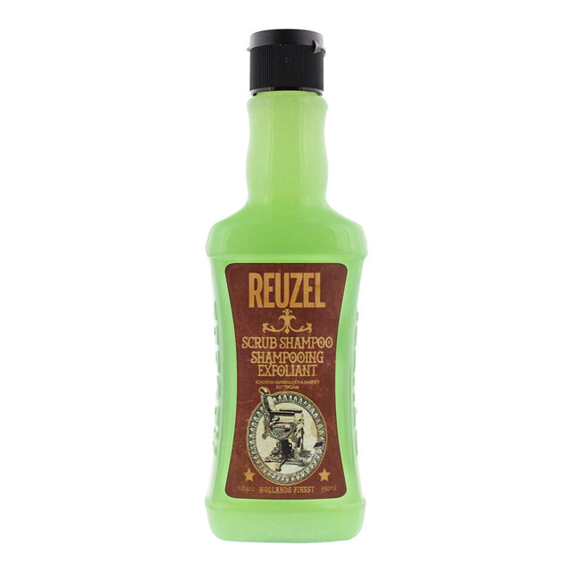 Reuzel, Scrub, Hair Treatment Shampoo, Deep Cleansing and Exfoliation, All Hair Types, 350 ml - Feel You