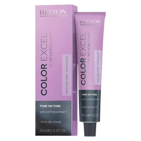 Revlon, Color Excel, Demi-Permanent Hair Dye, 5.46 Light Copper Red Brown, 70 ml - Feel You