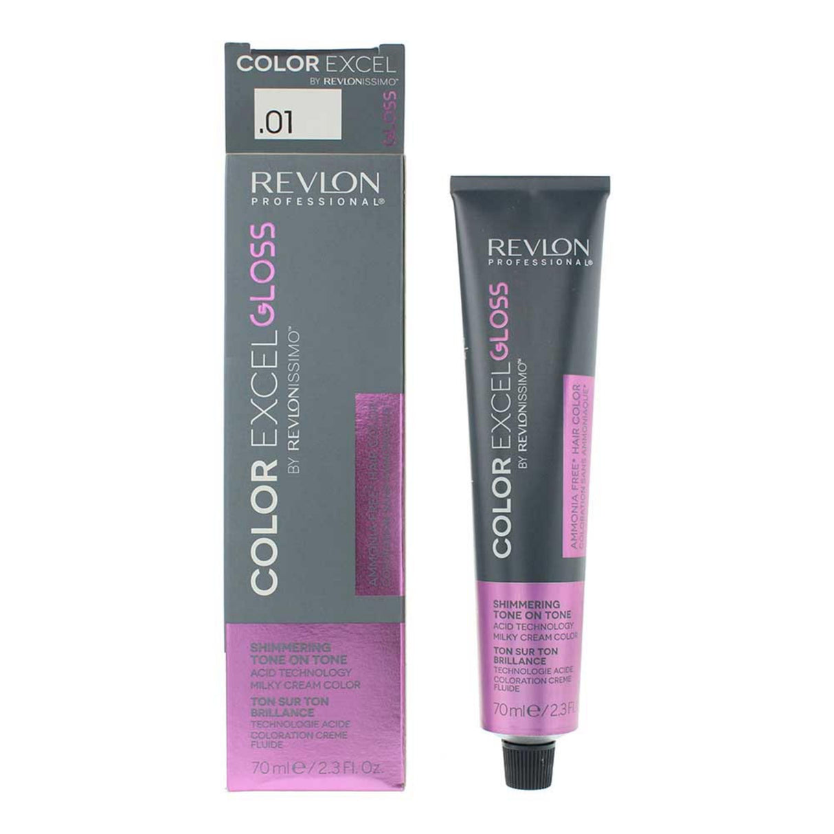 Revlon, Color Excel Gloss, Hair Colour Gloss, 01 Anti-Orange, Anti-Orange Toning, 70 ml - Feel You
