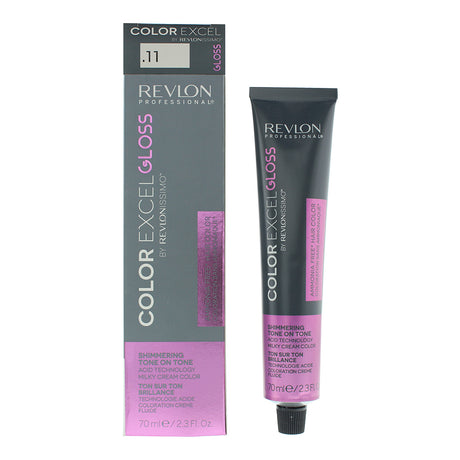 Revlon, Color Excel, Hair Colour Gloss, 11 11 Silver Ash, 70 ml - Feel You