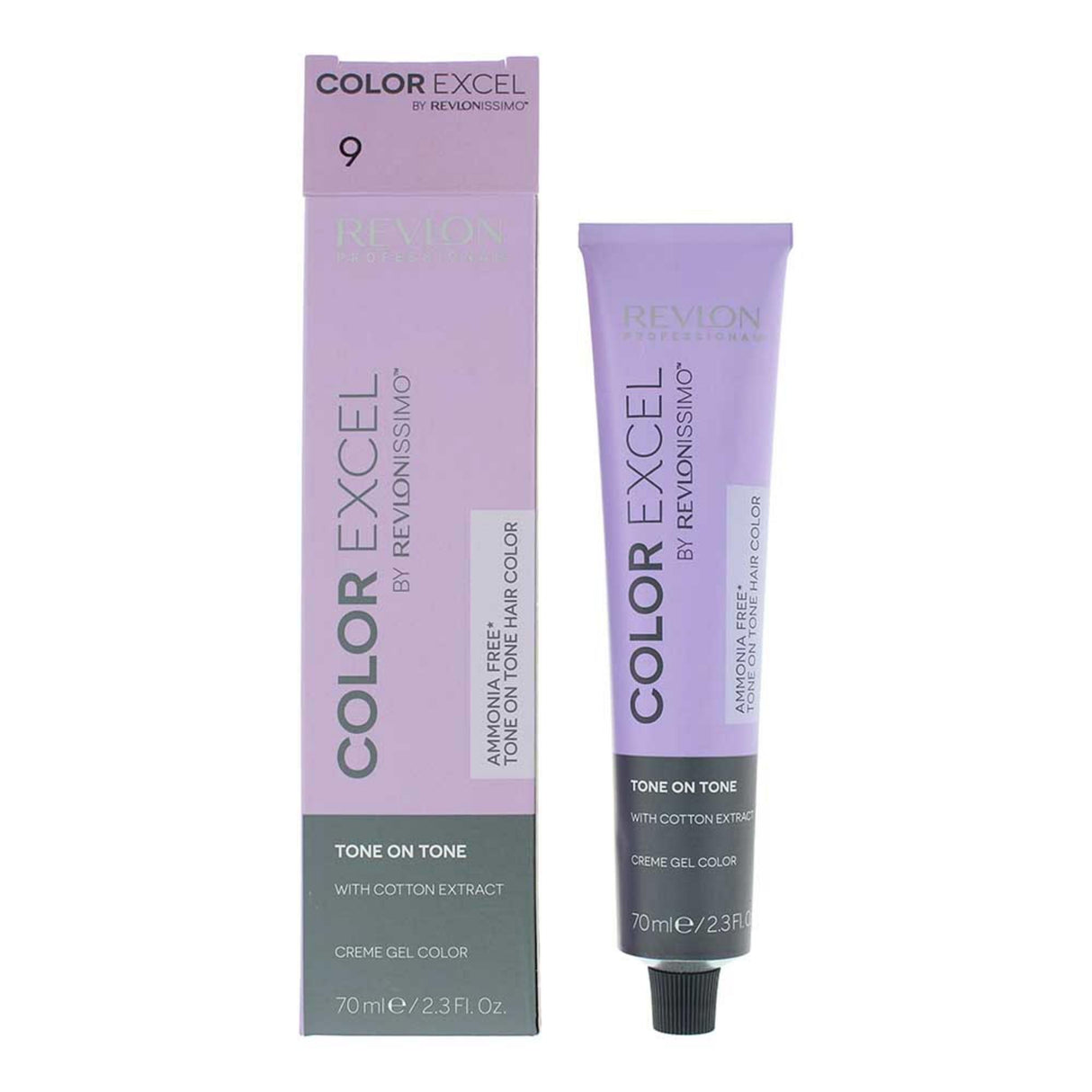 Revlon, Color Excel, Semi-Permanent Hair Dye, 9 Very Light Blonde, 70 ml - Feel You