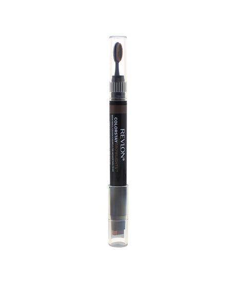 Revlon, Color Stay, Eyebrow Cream Pencil & Brush 2-In-1, 408, Medium Brown, 1.1 g - Feel You