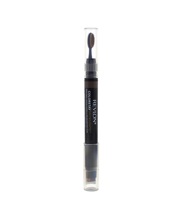 Revlon, Color Stay, Eyebrow Cream Pencil & Brush 2-In-1, 408, Medium Brown, 1.1 g - Feel You