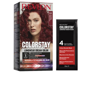 Revlon, Color Stay, Permanent Hair Dye, 6.6 Intense Red, 165 ml - Feel You