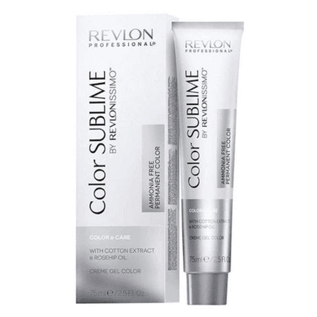 Revlon, Color Sublime, 5-FREE, Permanent Hair Dye, 9.13 Very Light Ash Gold Blonde, 75 ml - Feel You
