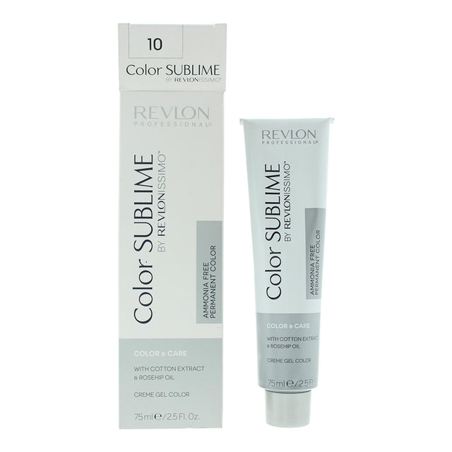 Revlon, Color Sublime, Permanent Hair Dye, 10 Lightest Blonde, 75 ml - Feel You