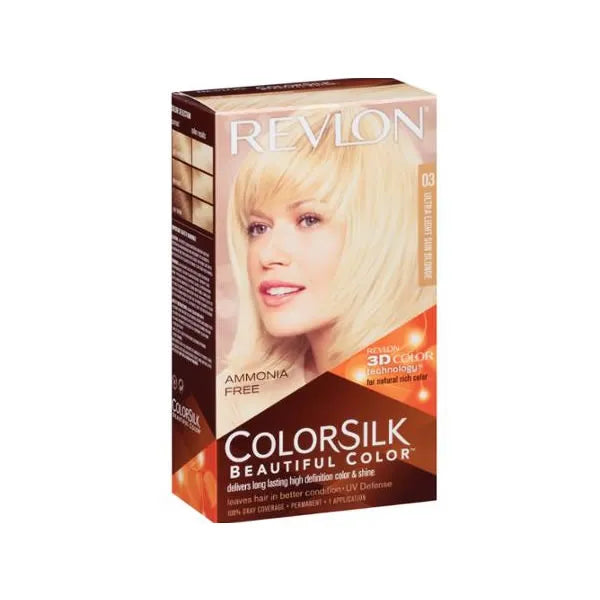 Revlon Colorsilk Ammonia Free 03 Ultra Light Sun Blonde - Feel You